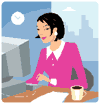 Office worker
